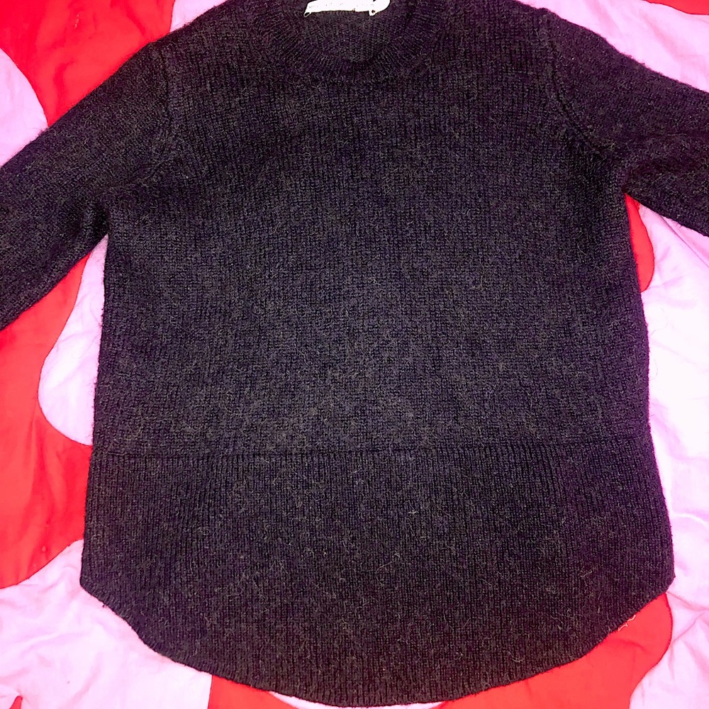 Navy woollen And Other Stories sweater